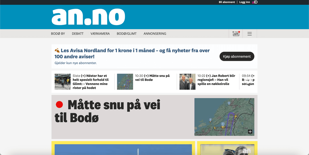 Avisa Nordland screenshot