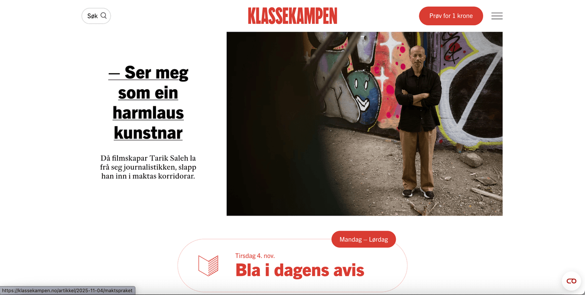 Klassekampen screenshot