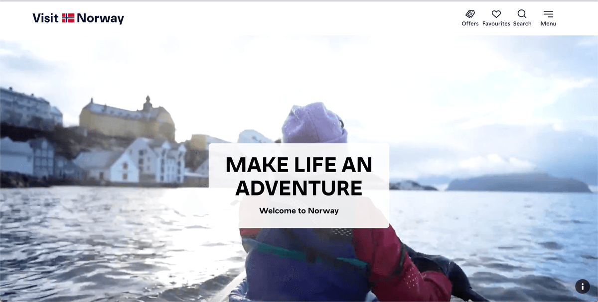 Visit Norway screenshot